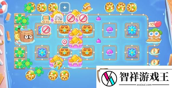 保卫萝卜4暖暖汤泉第12关攻略