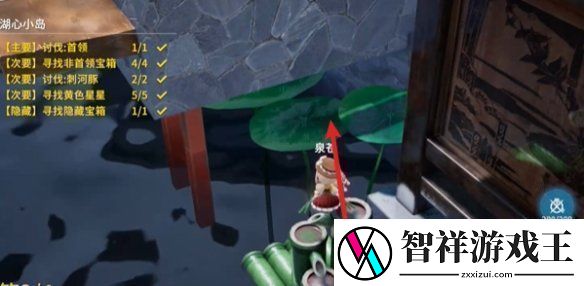 开放空间湖心小岛怎么过