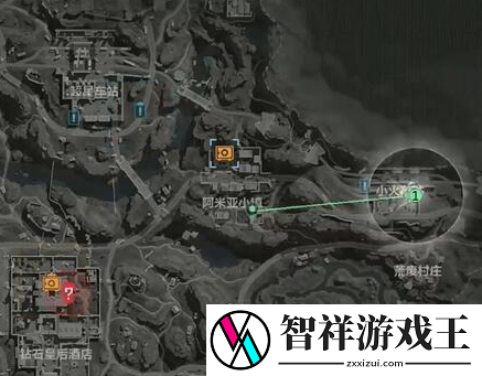 三角洲行动阿米亚小镇钥匙房怎么找