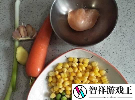 以黑暗料理王为灵感的豌豆胡萝卜焖饭皇冠菜谱