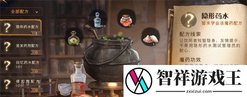 哈利波特魔法觉醒隐身药水如何制作