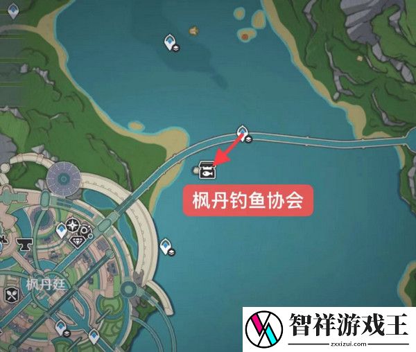 原神灰河渡手钓鱼地点分布图