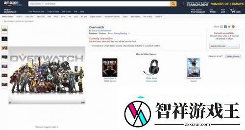 上线在即-亚马逊官网上架守望先锋