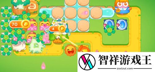 保卫萝卜4绿野奇缘第1关过关攻略