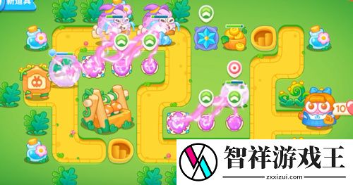 保卫萝卜4绿野奇缘第7关通关攻略