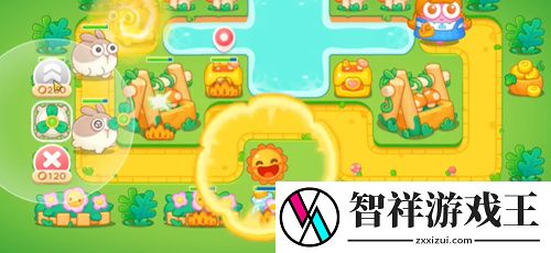 保卫萝卜4绿野奇缘第1关过关攻略