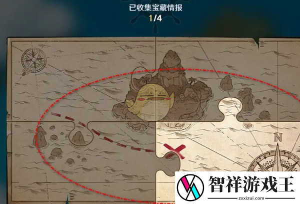 航海王壮志雄心东区海域宝藏右下角情报怎么收集