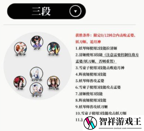 阴阳师残局得胜第四天挑战该怎么过