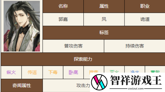 如鸢郭嘉技能效果是什么