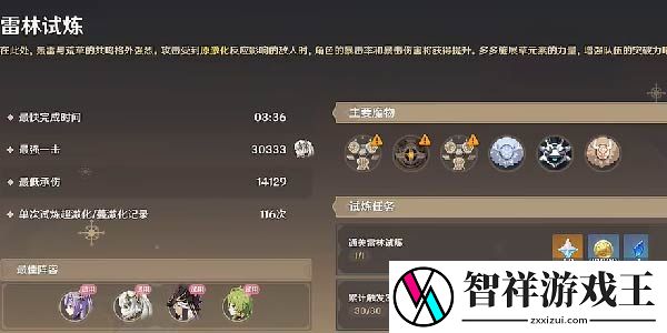 原神迷城战线·沙域篇雷林试炼攻略