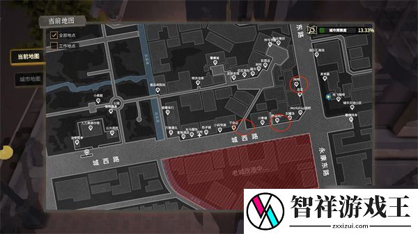 大多数电瓶车所在位置
