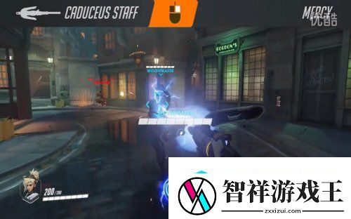 守望先锋新英雄Mercy战斗视频