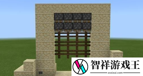 我的世界古代大门怎么建