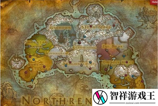 魔兽世界万圣节糖果位置分布图