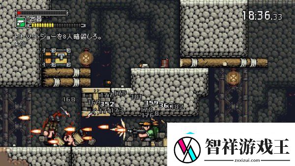 经典横版射击游戏佣兵之王PS4版正式上线