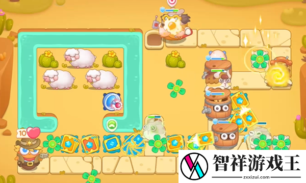 保卫萝卜4波仔很忙第48关攻略