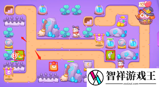 保卫萝卜4阿波与魔法宝藏第85关攻略