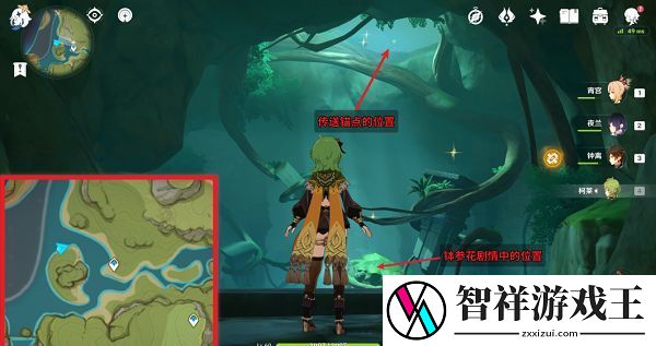 原神须弥茸蕈窟锚点开启方法